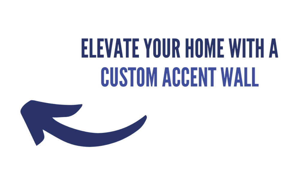directive to watch a video for a custom accent wall with L.E.D. lighting